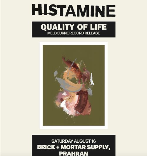 Histamine (Syd) @ Brick & Mortar, Prahran