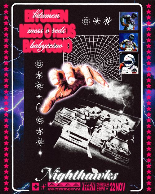 Bitumen, Mess 0 Reds & Babyccino