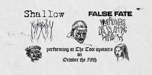 Alloxylon, YMDW, False Fate & Shallow @ The Tote Upstairs