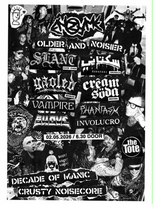 Enzyme // Decade of Manic Crusty Noisecore @ The Tote