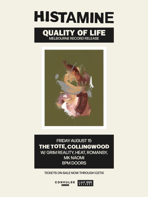 Histamine (Syd), Grim Reality, Heat, Romansy, MK Naomi @ The Tote
