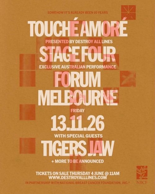 Touche Amore & Tigers Jaw @ Forum 18+