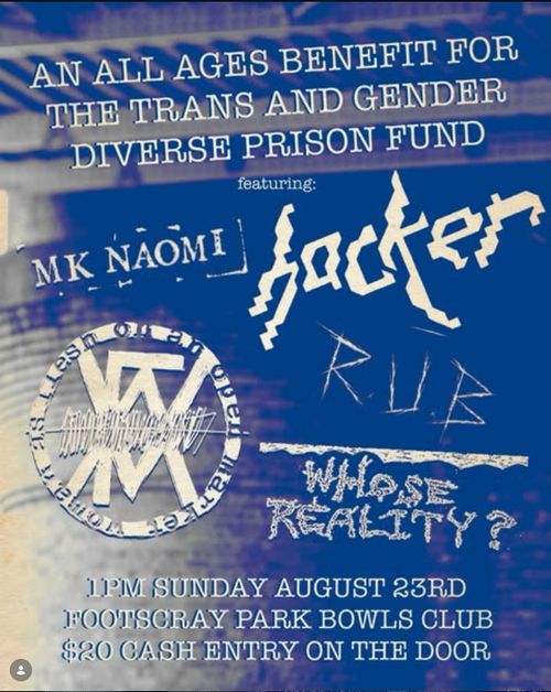 Fundraiser: MK Naomi, Hacker, R.U.B, Whose Reality?