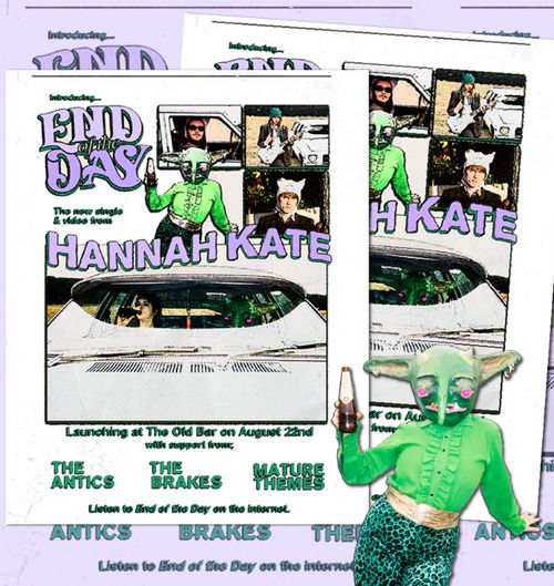 Hannah Kate, The Antics, The Brakes, Mature Themes @ Old bar