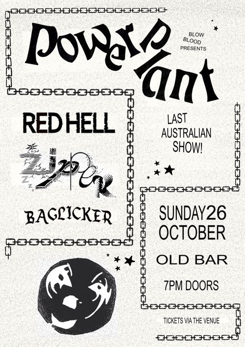 Powerplant (UK), Red Hell, Zipper & Baglicker @ Old Bar
