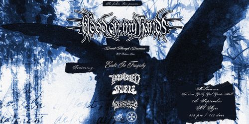 Blood on my hands Ep launch tour All ages