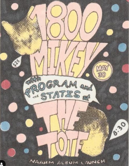 1800 Mikey (Syd), Program & The States @ The Tote