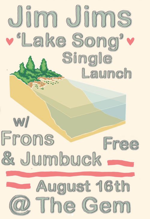 Jim Jims single launch @ the Gem w/ Frons and Jumbuck