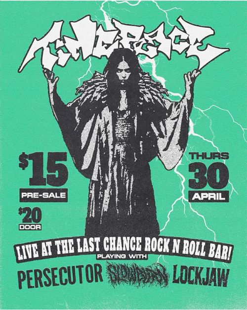 Timepeace, Persecutor, Slowburn & Lockjaw @ Last Chance