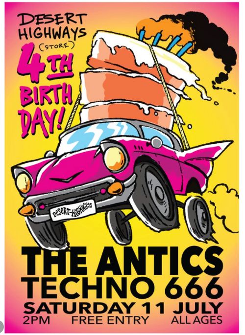 The Antics & Techno 666 - Free!