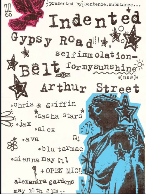 NAARM*DIY*ACOUSTIC*EMO*SOUND—MAY 16TH ALEXANDRA GARDENS—