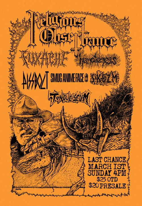 Last Chance w/ FUXACHE (NT) & Friends.