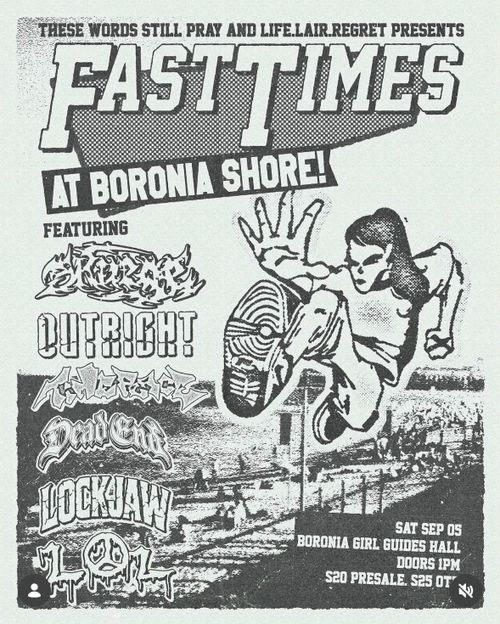 Skurge, Outright, Timepeace & more @ Boronia Girl Guides AA