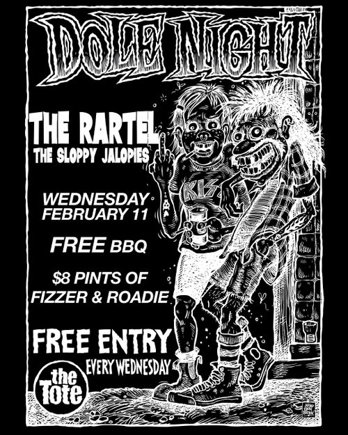 The Rartel & Sloppy Jalopies DOLE NIGHT