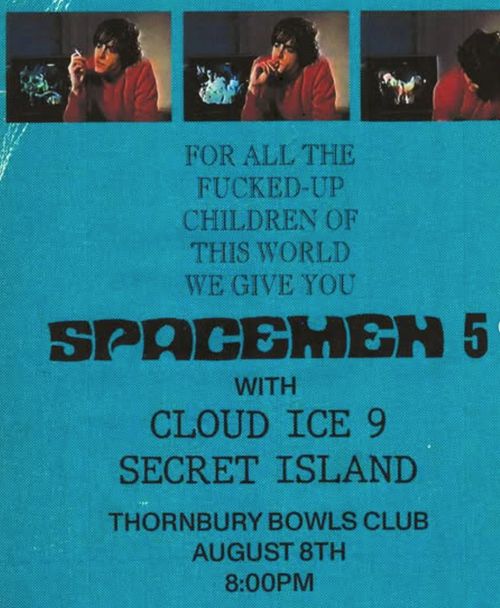 Spacemen 5, Cloud Ice 9 & Secret Island @ Thornbury Bowls