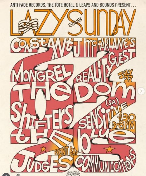 Constant Mongrel, McFarlane's Reality Guest & more @ The Tote