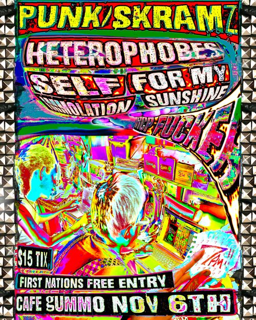 HETEROPHOBES, SELFIMMOLATIONFORMYSUNSHINE, RCP FUCKER @ CAFE GUMMO NOV 6TH, 7PM, 18+