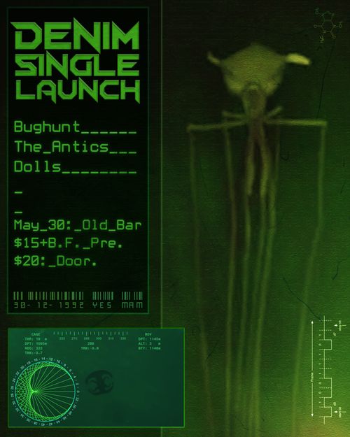 BUGHUNT Demin single launch with The Antics and Dolls 